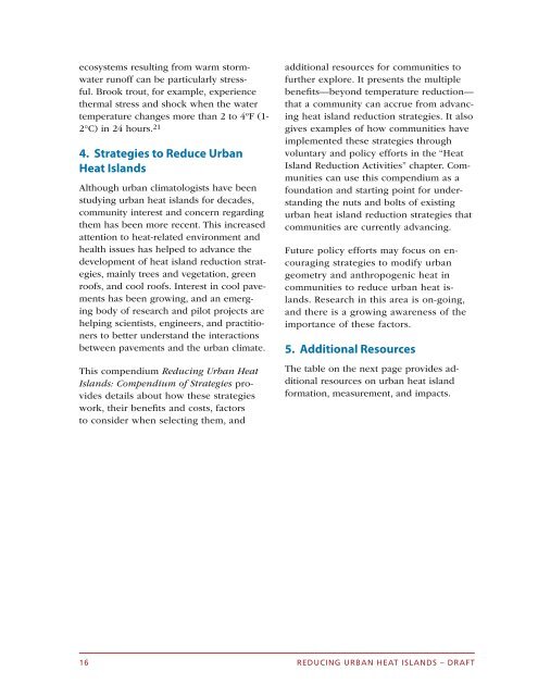 Urban Heat Island Basics - US Environmental Protection Agency