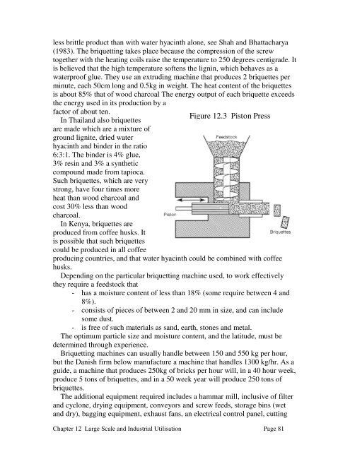 Chapter 12 Large-scale and Industrial Utilisation - Anamed