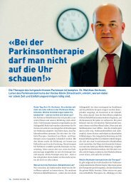 PDF-Download, 402KB - Parkinson Schweiz