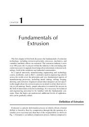 Fundamentals of Extrusion - ASM International