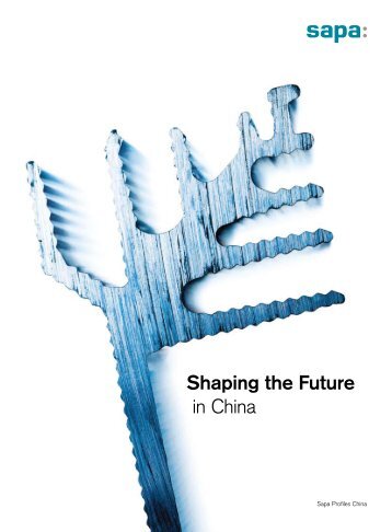 Shaping the Future in China - Sapa