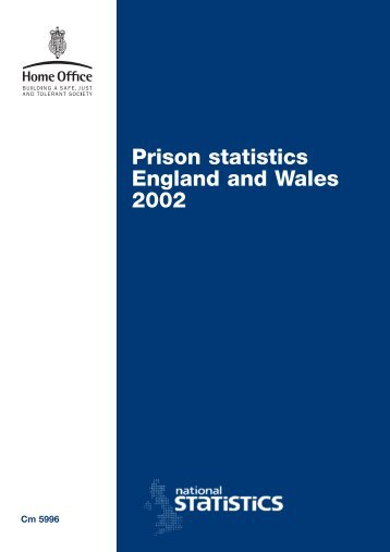 Prison Statistics England and Wales - Official Documents, UK