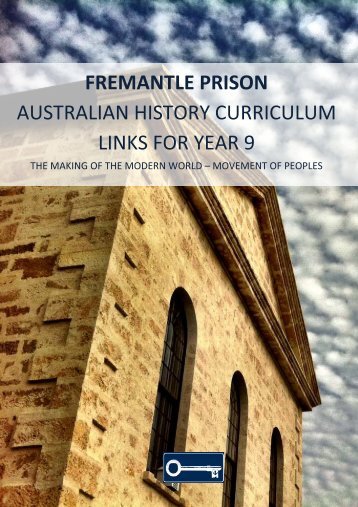 planning a school excursion - Fremantle Prison