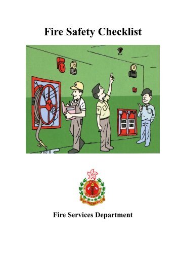 Fire Safety Checklist - Hong Kong Fire Services Department