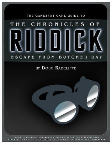 The Chronicles of Riddick: Escape From Butcher ... - BaziCenter.com
