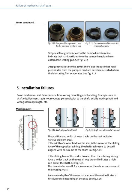 Mechanical shaft seals for pumps - Grundfos