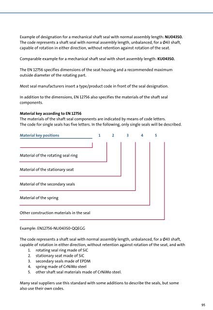 Mechanical shaft seals for pumps - Grundfos