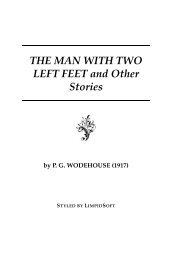 THE MAN WITH TWO LEFT FEET and Other Stories - LimpidSoft