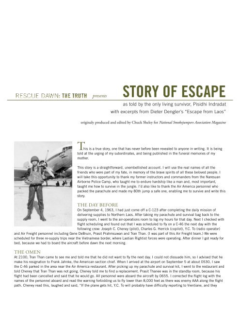 story of escape - pdf download - Rescue Dawn