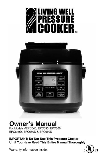 Owner's Manual - Montel Williams
