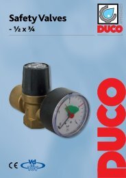 Safety Valves - Duco