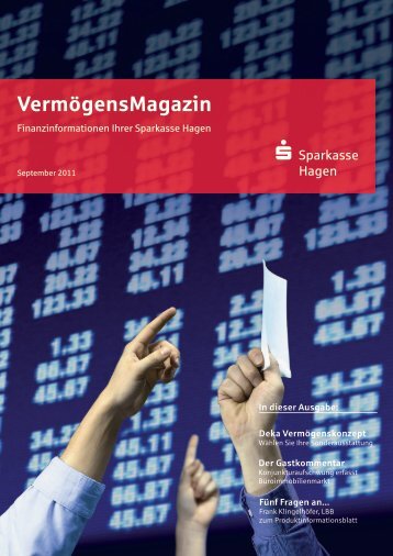 VermögensMagazin - Sparkasse Hagen