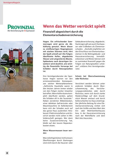 VermögensMagazin - Sparkasse Hagen