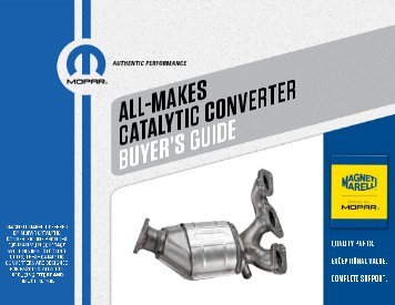 Makes Catalytic Converters Buyers Guide - Mopar Repair Connection