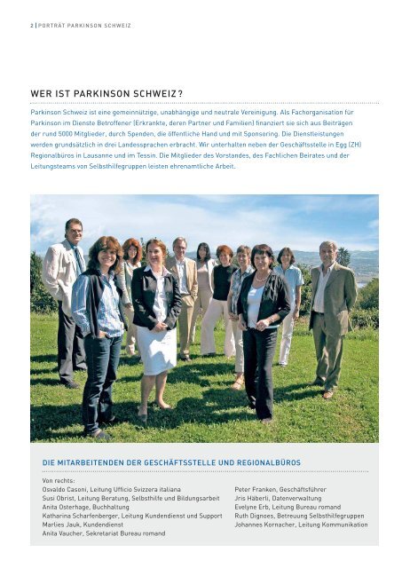 Pour - Parkinson Schweiz