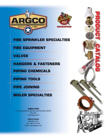 2012 Full Line Catalog.indd - ARGCO.com