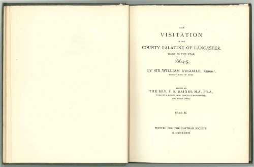 1664-5 (Part 2) - John Houghton's Family History Pages