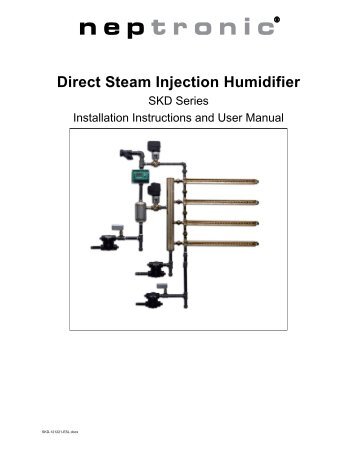 Installation and Operation Manual - Neptronic