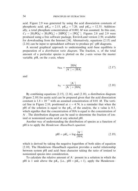 principles of extraction and the extraction of semivolatile organics ...