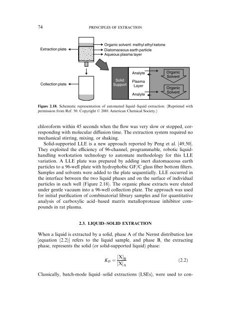 principles of extraction and the extraction of semivolatile organics ...