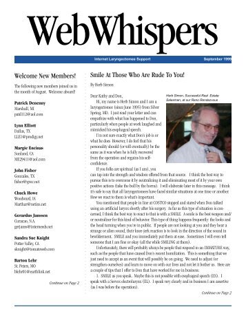 Sep - WebWhispers Nu-Voice Club