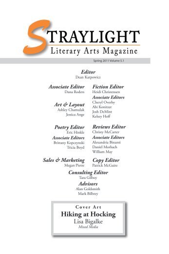 Straylight Issue 5.1 PDF - Straylight Literary Magazine