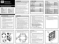 Installation Manual - MK Electric