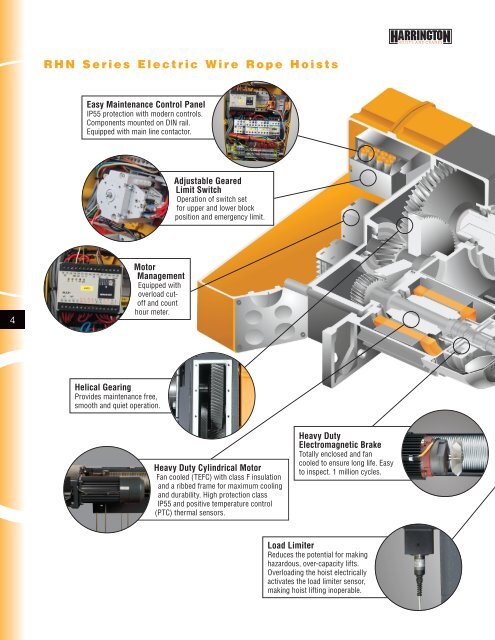 Harrington Rack Product Catalog - Harrington Hoists and Cranes