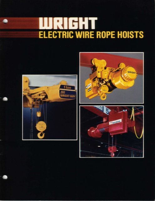 Download Complete Acco Wire Rope Hoist Catalogue (PDF