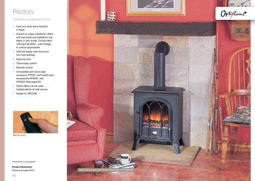 The widest range of electric fires imaginable - Dimplex