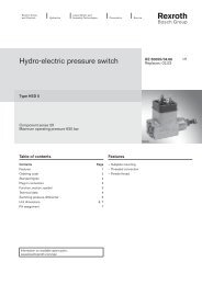 Hydro-electric pressure switch - Airline Hydraulics