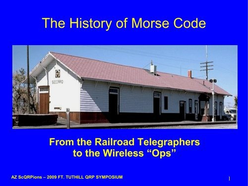 The History of Morse Code