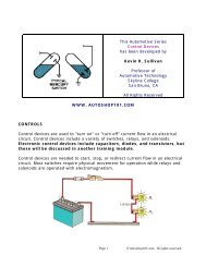 CONTROL DEVICES in .PDF format - Autoshop 101