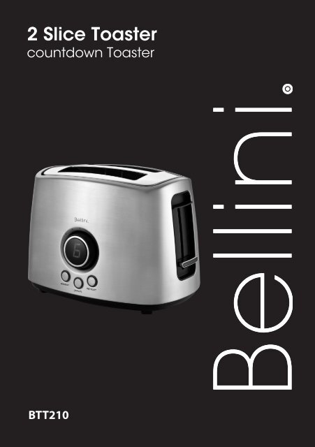 Bellini toaster top