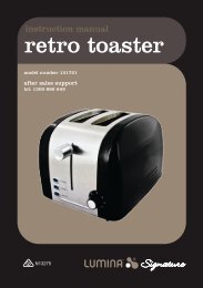 131721 LUMINA SIGNATURE Stainless Steel Retro Toaster (Beige ...