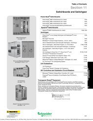 Schneider Electric DIGEST 175 - Switchboards and Switchgear