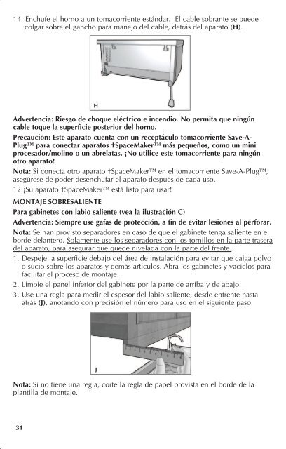 ToAsTER ovEN HoRNo TosTADoR Models Modelos TRos1500 ...