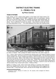 district electric trains 3 - London Underground Railway Society