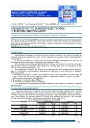 research on the diameter electrodes in electric arc furnaces