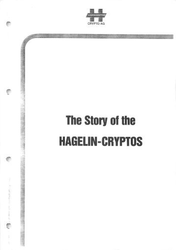 Boris Hagelin, The Story of Hagelin Cryptos - Crypto Museum