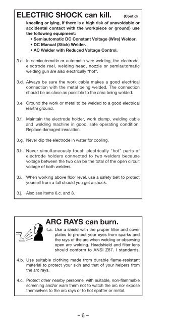 Innershield Welding Guide (pdf) - Lincoln Electric