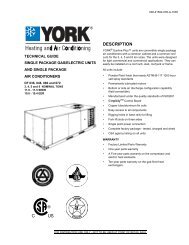 Y-TG, Singlr Pkg Gas/Elec Units and Sgl Pkg AC, DF036-072 - Master