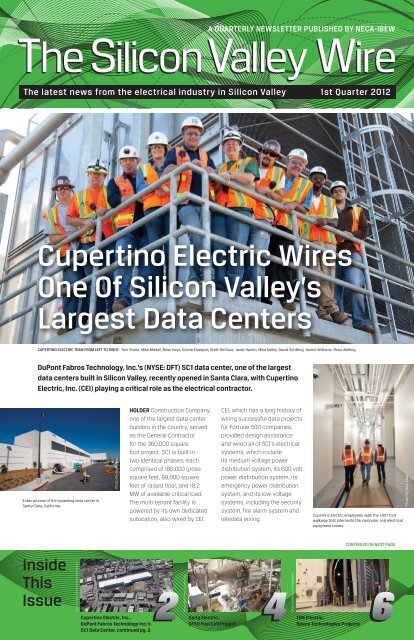 Cupertino Electric Wires One Of Silicon Valley's Largest ... - SCVNECA