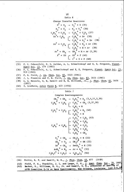 chemical physics of discharges - Argonne National Laboratory