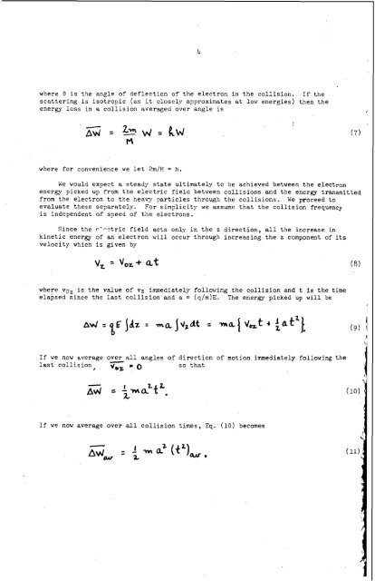 chemical physics of discharges - Argonne National Laboratory