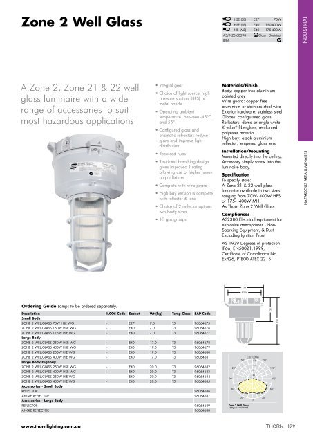 Industrial Lighting - THORN Lighting