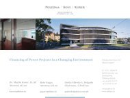 Power Project Financing - Poledna | Boss | Kurer