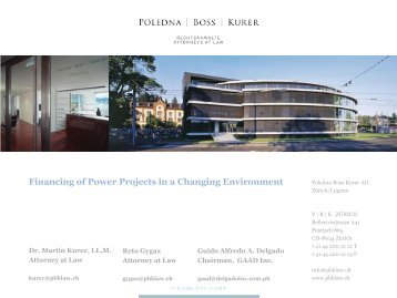 Power Project Financing - Poledna | Boss | Kurer