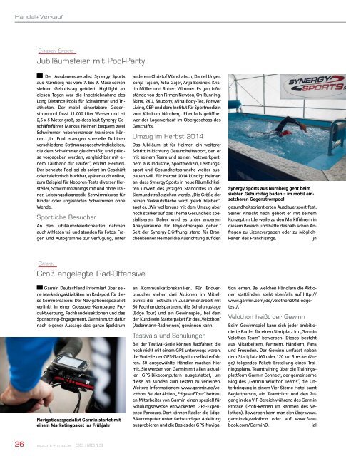 Spomo - Sport + Mode 05 April 2013