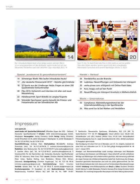 Spomo - Sport + Mode 05 April 2013